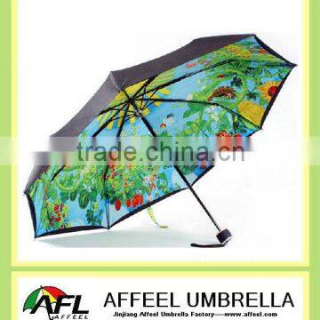 21"x8k double canopy anime umbrella