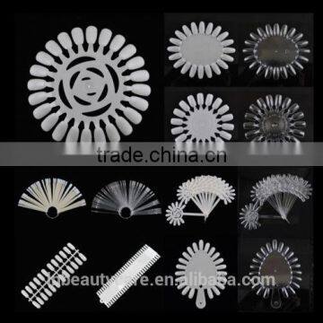 20 Colors Charts Nail Polish Gels Display Manicure Practice Round Wheel Polish Acrylic Display Decoration Nail Art Tip photo-5