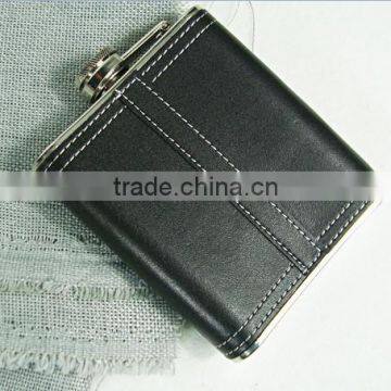 7oz Stainless Steel Liquor Hip Flask With Logo photo-3