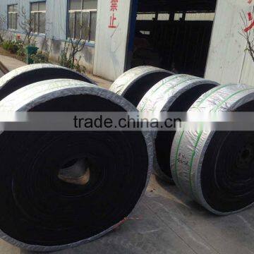 Acid resistant rubber conveyor belt