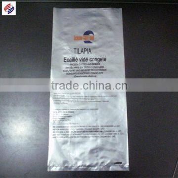 Frozen food packing bottom sealed ldpe plastic bag with artwork printed