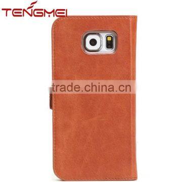 Brown Leather Case for Samsung Galaxy s7 Mobile Phone Cases for Samsung