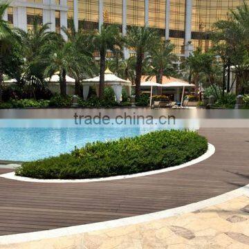 Premium Quality WPC Decking Floor With 70% New PVC Powder and 30% New Bamboo Powder for Outdoor Decoration photo-6