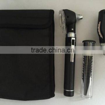 fiber optic mini ophthalmoscope/otoscope diagnostic set