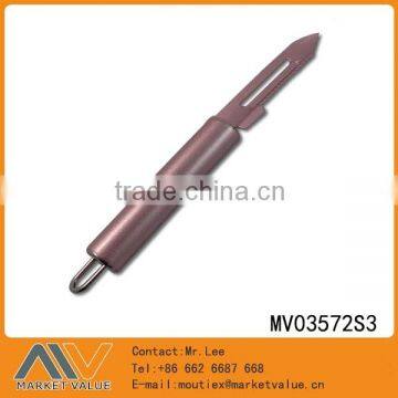 HIGH QUALITY S.S VEGETABLE PEELER GRATER WITH NON-STICK COATING WITH TUBE HANDLE ,1.5MM T/C