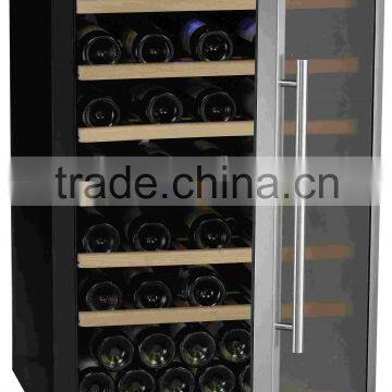 190L single transparent door beer fridge