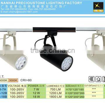 High Lumen Degree Adjustble Strong 30w Cob Led Track Light photo-3