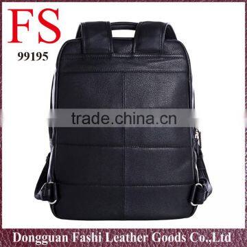 100% Genuine Leather Outdoor Hiking Backpack photo-3