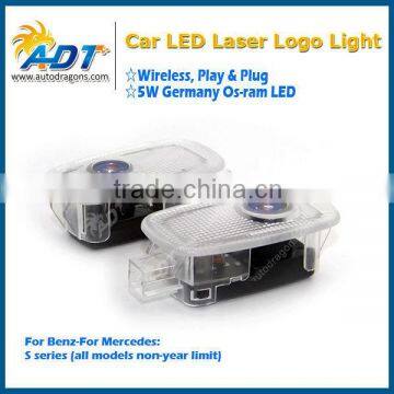 2016 Hot sale high quality Wireless play&plug wireless door light for mercedes
