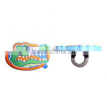 fine quality terrible crocodile head shape soft pvc topper pencil