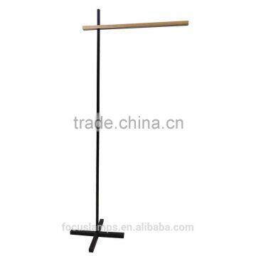 classic wooden led floor lamp