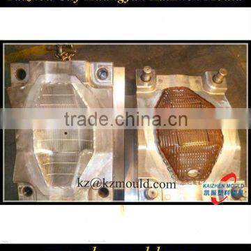 Unique designing plastic injection fruit dish mould,fruit basket mould