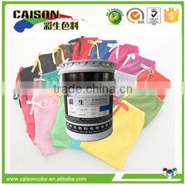 Eco friendly pigment concentrates for jacquard acid dyeing textile dyeing