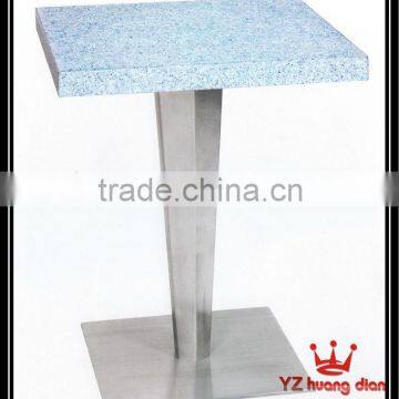 marble dining table with chrome leg