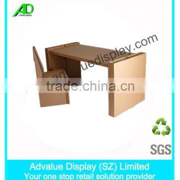 hot sale DIY paper Table / Chair corrugated cardboard furniture