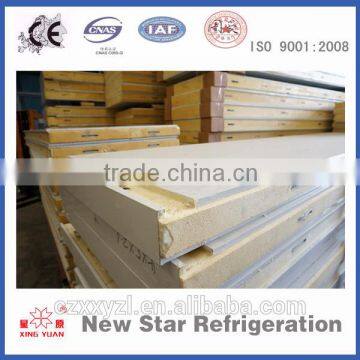 PU insulated roof panel for cold room