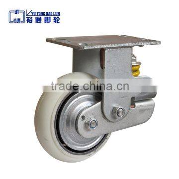 Chinese Factory Supply Spring Shock Absorption Caster Wheel for Energy Mineral Equipment photo-2