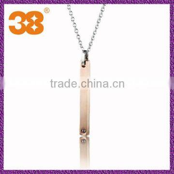 New fashion Custome stainless steel pendants jewelry/custom logo pendant