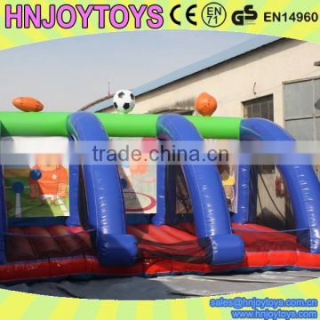 Super sport games basketball arena,inflatable batting cage with sale