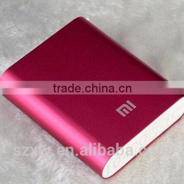 Xioami power bank mini mobile xiaomi power bank 10400mah