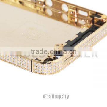 for Iphone 5 24k Rose Gold Plating Back Cover for Iphone 5 Gold Body for Iphone 5 Gold Housing photo-2