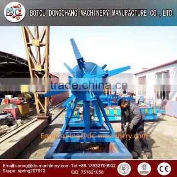 Manual type decoiler uncoiler for steel coils