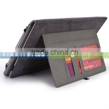 Hot PU case for Samsung Galaxy Note 10.1 with card slots and stand!Patent Accord case universal for 9-10"tablets