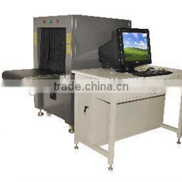 Airport x-ray baggage scanner, baggage metal detector, luggage scanning x-ray machine