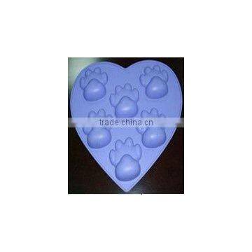 Halloween Cute Dog's foot shaped silicone cake molds