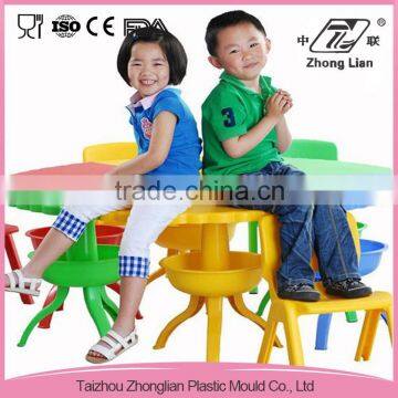 Hot sale PP ergonomic design kids table and chairs