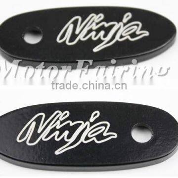 Mirror Base Plates for Kawasaki Ninja 500R 636 ZX6R ZX7 ZX9 10R MT222-005 Black