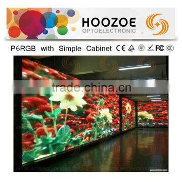 Hoozoe SImple Series- P6 Full Color SMD LED Display for Stage