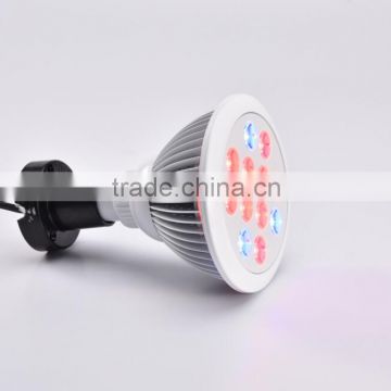 12w red and blue par38 led plant grow light e27 for indoor growing