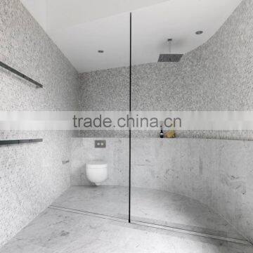 Irregular bathroom design mosaic tile