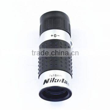 7X18 High powerful resonable price outdoor monocular for sale