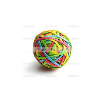 50 Gram Solid Color Rubber Band Ball For Sale Rubber Bouncy Balls