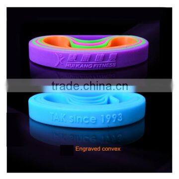 Special custom silicone rubber bracelet/silicone rubber bracelet