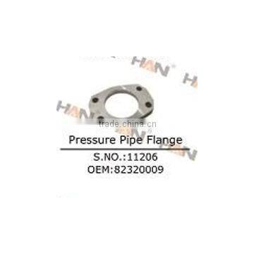 Pressure pipe flange OEM 82320009 for putzmeister sany schwing concrete pump spare parts