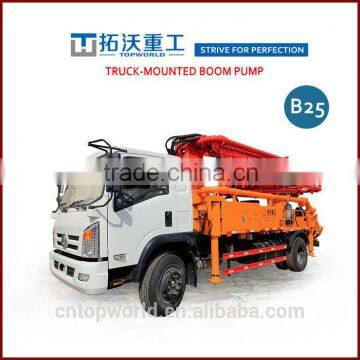 Brand New Truck-mounted Boom Pump TWBQ B28
