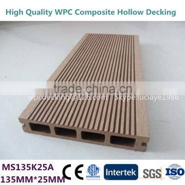 High Quality WPC Composite Hollow Decking