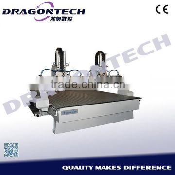 multi-head cnc router DT2030H8, New production multi-head wood cnc router machine