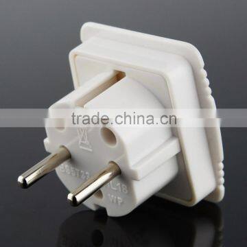 UK TO EU 2 pin adapter,Travel Adapter Plug high quality