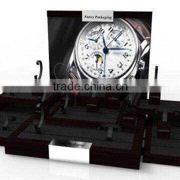 Factory Direct Sell Wood Display for Watch Wooden Watch Display Showcases