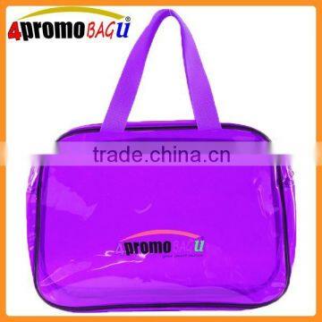 Promotinal cheap pvc transparent bag