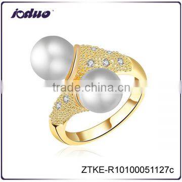 Top Sell Fashion Luxury Pearl Ring Designs