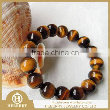 natural yellow tiger eye crystal glass bracelet bangles