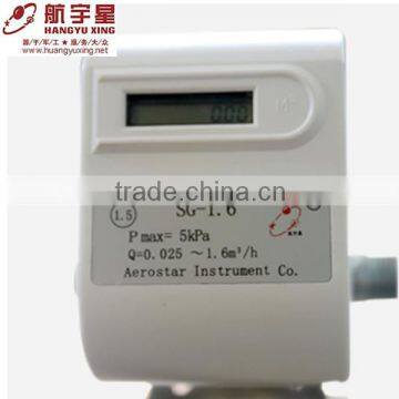 Digital Automatic Meter Reading Sonic Gas Meter G1.6