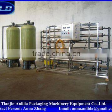 Anlida 3T/H water treatment equipment by Ro, Multi-media and activated carbon filter
