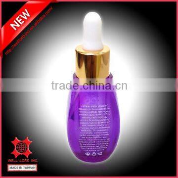 Hot new products for 2015 travel use hair repair oil PET dropper bottle