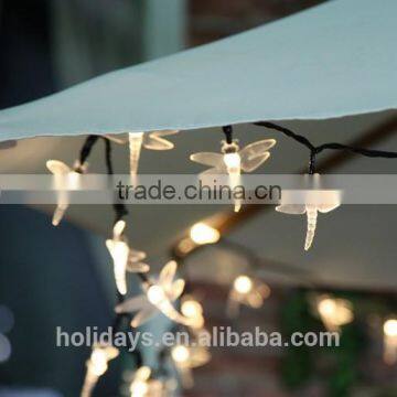 10M 100 LED Warm White Dragonfly Fairy Garden Solar Light